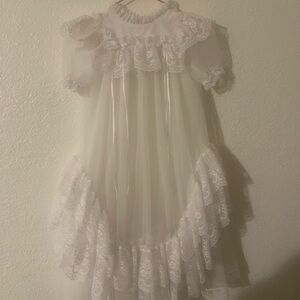 Baby christening dress 0-3 months